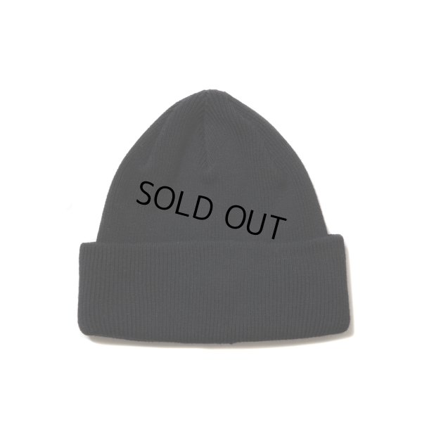 画像1: COOTIE PRODUCTIONS/S/R Cuffed Beanie（Black）［カフドビーニー-25春夏］