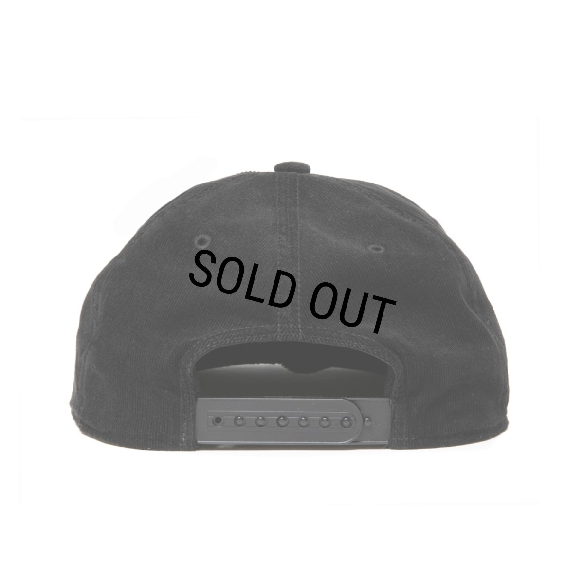 画像3: COOTIE PRODUCTIONS/Corduroy 6 Panel Cap（Black/Black）［コーデュロイ6パネルキャップ-25春夏］ (3)