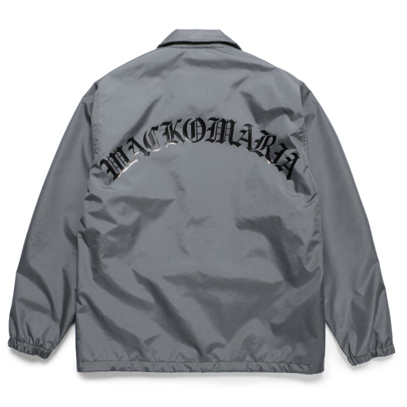 画像2: WACKO MARIA/COACH JACKET（GRAY）［コーチJKT-25春夏］