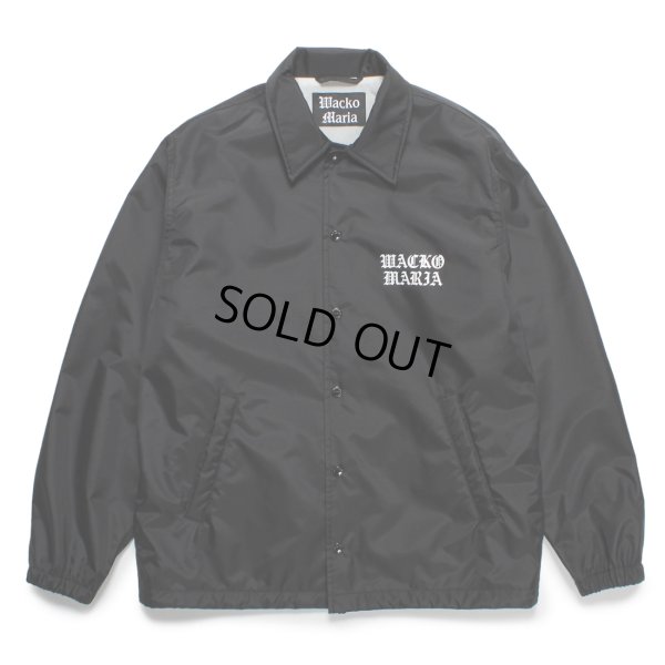画像2: WACKO MARIA/COACH JACKET（BLACK）［コーチJKT-25春夏］