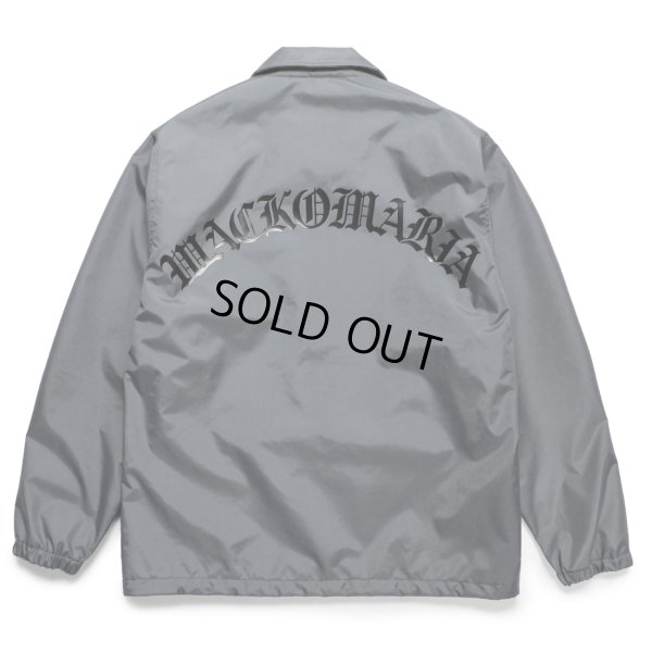 画像1: WACKO MARIA/COACH JACKET（GRAY）［コーチJKT-25春夏］