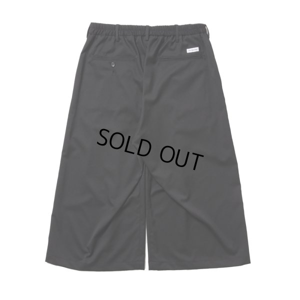 画像2: COOTIE PRODUCTIONS/Comfort Merino Saxony Shin Cut Wide Easy Trousers（Black）［シンカットワイドイージートラウザース-25春夏］