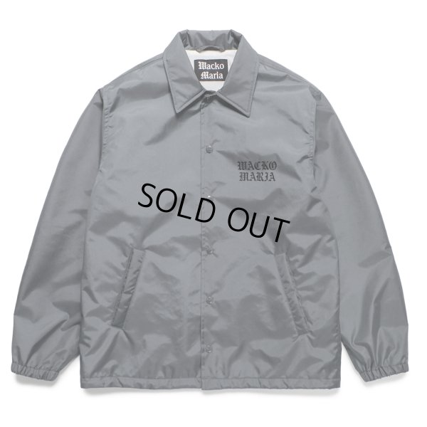 画像2: WACKO MARIA/COACH JACKET（GRAY）［コーチJKT-25春夏］