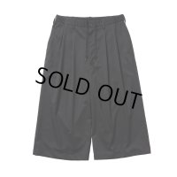 COOTIE PRODUCTIONS/Comfort Merino Saxony Shin Cut Wide Easy Trousers（Black）［シンカットワイドイージートラウザース-25春夏］