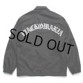 WACKO MARIA/COACH JACKET（BLACK）［コーチJKT-25春夏］