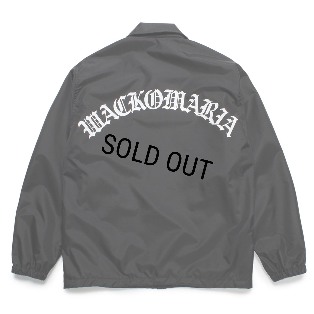 画像1: WACKO MARIA/COACH JACKET（BLACK）［コーチJKT-25春夏］ (1)