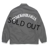 WACKO MARIA/COACH JACKET（BLACK）［コーチJKT-25春夏］