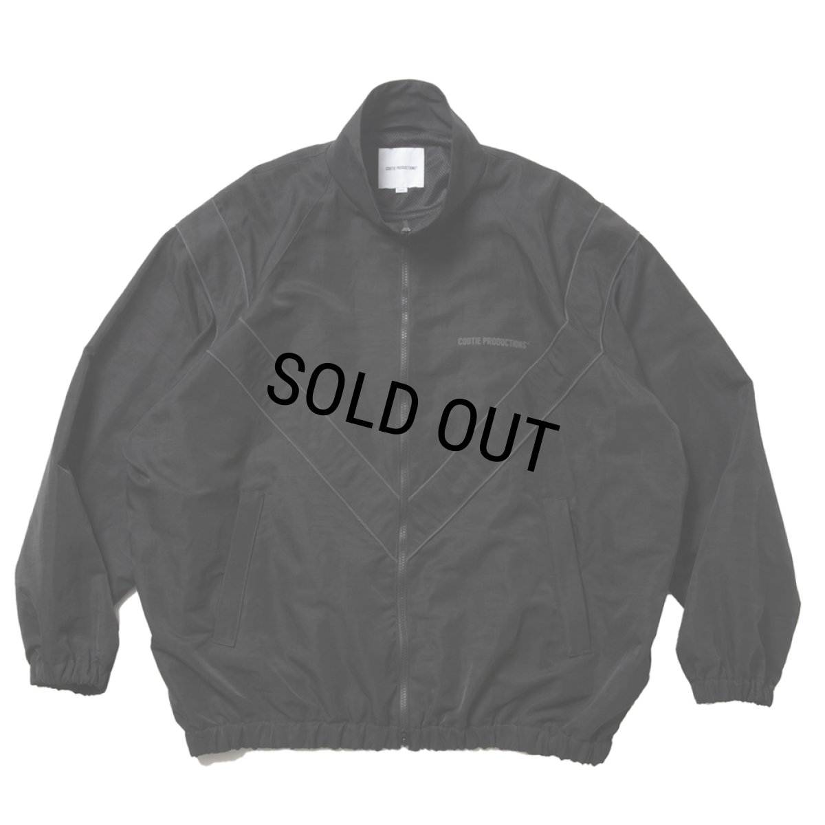 画像1: COOTIE PRODUCTIONS/N/L Weather Training Jacket（Black）［トレーニングJKT-25春夏］ (1)