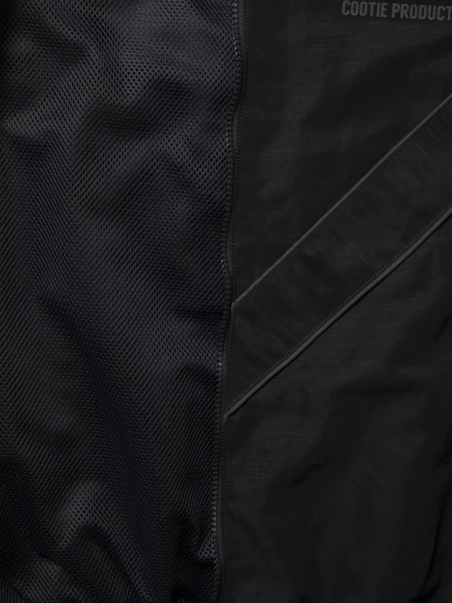 画像4: COOTIE PRODUCTIONS/N/L Weather Training Jacket（Black）［トレーニングJKT-25春夏］ (4)