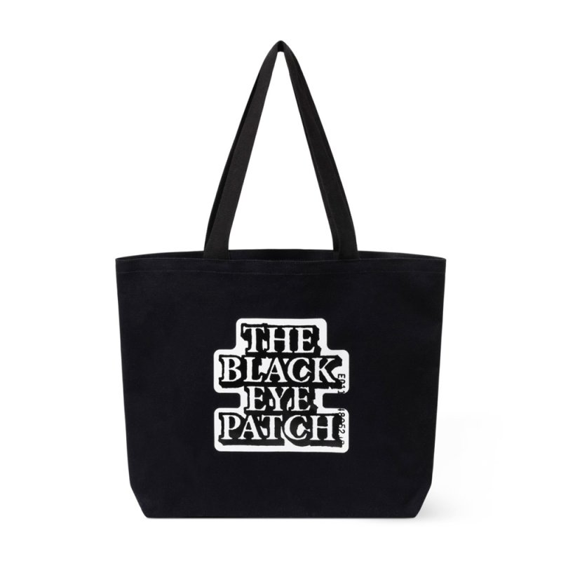 画像1: BlackEyePatch/OG LABEL TOTE BAG LARGE（BLACK）