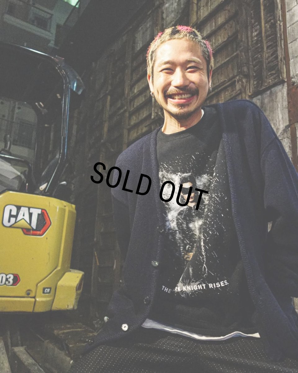 画像3: WACKO MARIA/THE DARK KNIGHT TRILOGY / SWEAT SHIRT（BLACK）［クルーネックスウェット-25春夏］ (3)