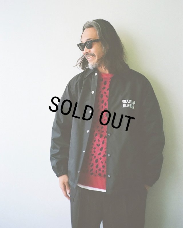 WACKO MARIA/COACH JACKET（BLACK）［コーチJKT-25春夏］ - JONAS
