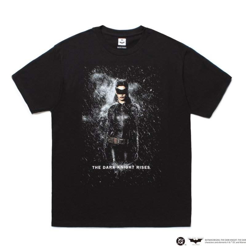画像1: WACKO MARIA/THE DARK KNIGHT TRILOGY / T-SHIRT（BLACK）［プリントT-25春夏］
