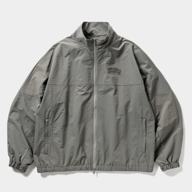 画像1: TIGHTBOOTH/RIPPLE TRACK JACKET（Grey）［リップルトラックJKT-25春夏］