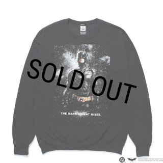 WACKO MARIA/THE DARK KNIGHT TRILOGY / SWEAT SHIRT（BLACK）［クルー