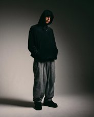 画像3: TIGHTBOOTH/VELOUR PULLOVER HOODIE（Black）［ベロアプルオーバーフーディー-25春夏］ (3)