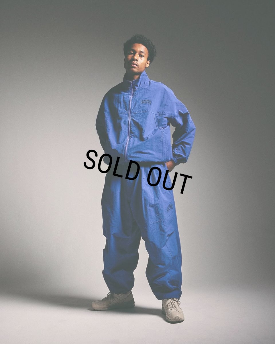 画像2: 【30％OFF】TIGHTBOOTH/RIPPLE BALLOON PANTS（Blue）［リップルバルーンパンツ-25春夏］ (2)