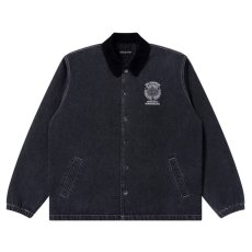 画像2: BlackEyePatch/BIG BUSINESS FLAGSHIPS DENIM COACH JACKET(BLACK) (2)