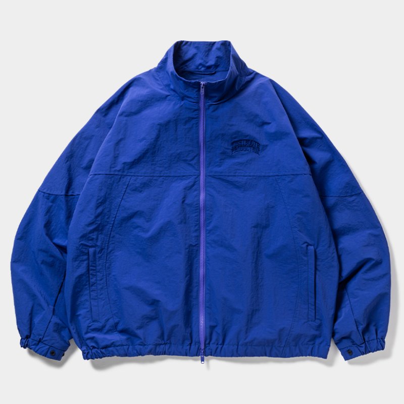 画像1: 【30％OFF】TIGHTBOOTH/RIPPLE TRACK JACKET（Blue）［リップルトラックJKT-25春夏］