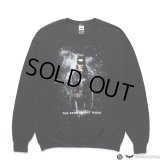 WACKO MARIA/THE DARK KNIGHT TRILOGY / SWEAT SHIRT（BLACK）［クルーネックスウェット-25春夏］
