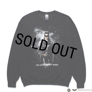 WACKO MARIA/THE DARK KNIGHT TRILOGY / SWEAT SHIRT（BLACK）［クルー