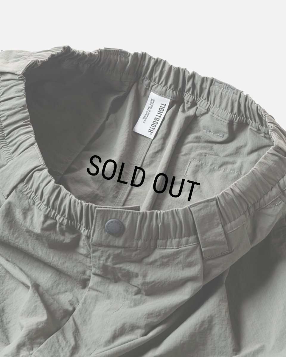 画像4: TIGHTBOOTH/RIPPLE BALLOON PANTS（Grey）［リップルバルーンパンツ-25春夏］ (4)