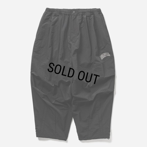 画像1: 【20％OFF】TIGHTBOOTH/RIPPLE BALLOON PANTS（Black）［リップルバルーンパンツ-25春夏］