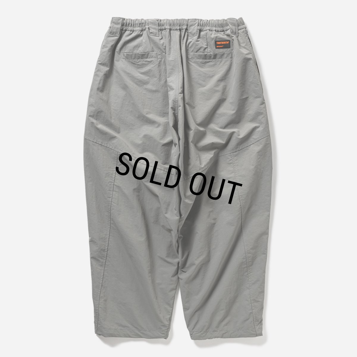 画像2: TIGHTBOOTH/RIPPLE BALLOON PANTS（Grey）［リップルバルーンパンツ-25春夏］ (2)