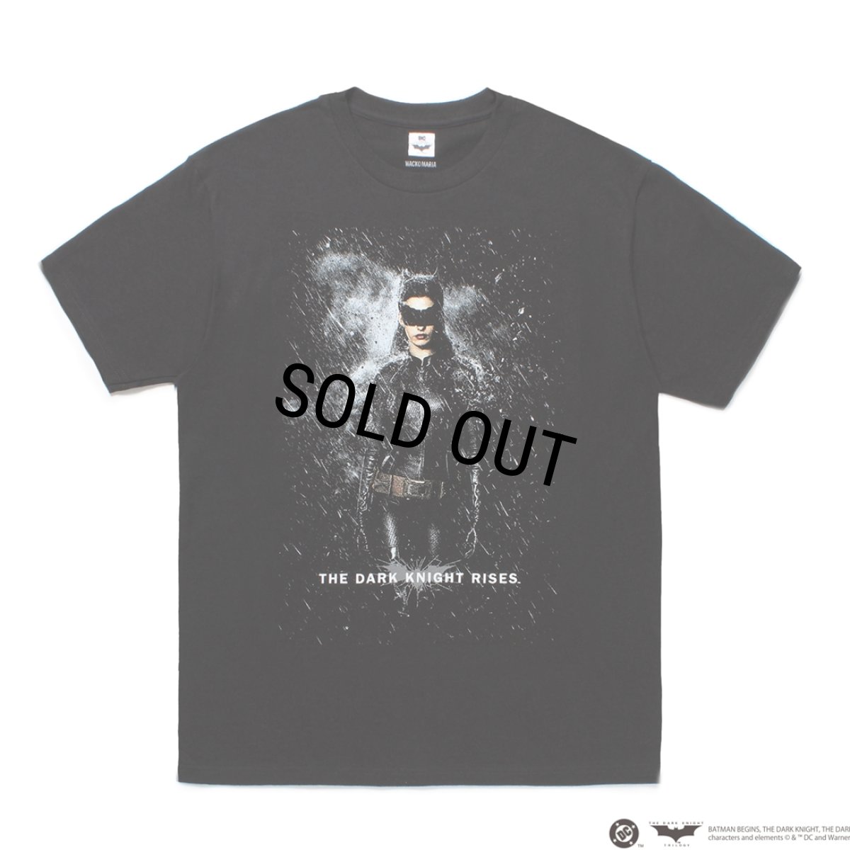 画像1: WACKO MARIA/THE DARK KNIGHT TRILOGY / T-SHIRT（BLACK）［プリントT-25春夏］ (1)