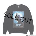 WACKO MARIA/THE DARK KNIGHT TRILOGY / SWEAT SHIRT（BLACK）［クルーネックスウェット-25春夏］