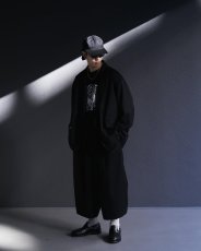 画像6: COOTIE PRODUCTIONS/Comfort Merino Saxony ６Panel Tie Cap（Black/White）［6パネルタイキャップ-25春夏］ (6)