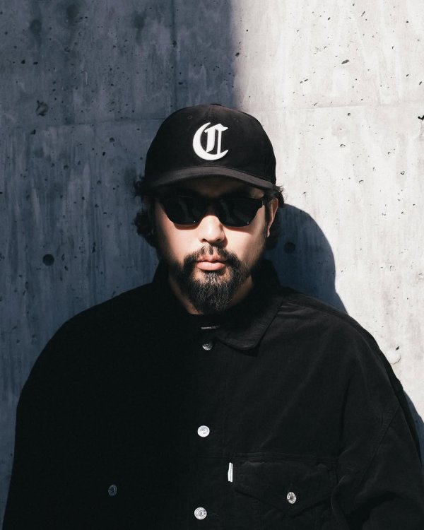 画像5: COOTIE PRODUCTIONS/Corduroy 6 Panel Cap（Black/Black）［コーデュロイ6パネルキャップ-25春夏］