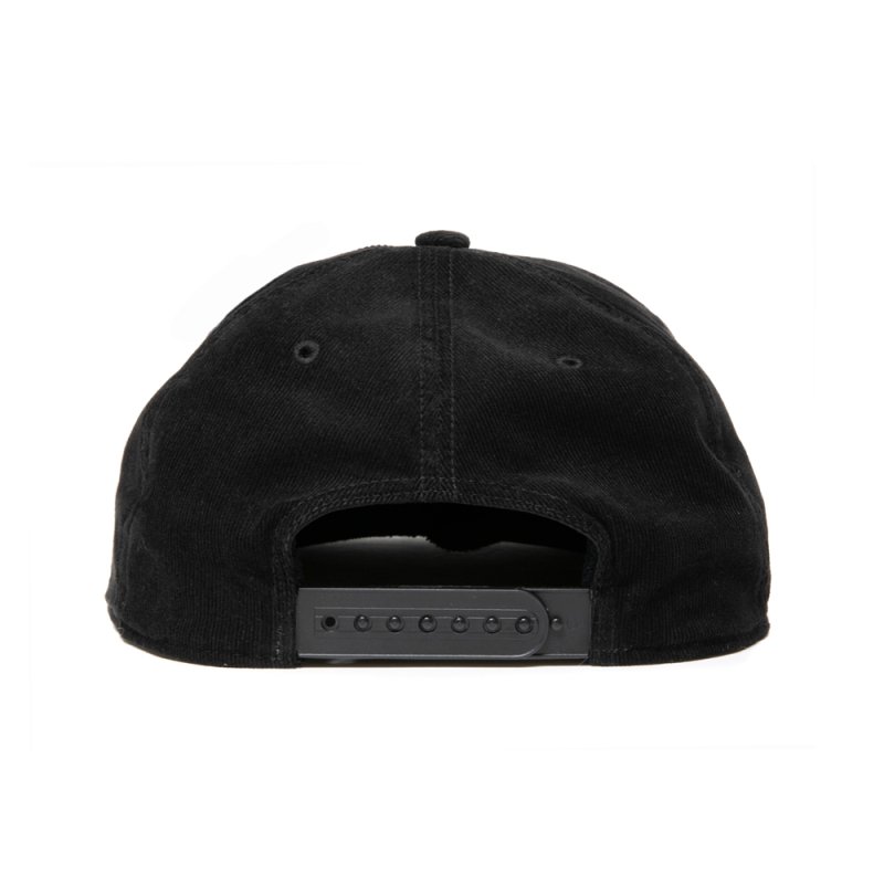画像2: COOTIE PRODUCTIONS/Corduroy 6 Panel Cap（Black/White）［コーデュロイ6パネルキャップ-25春夏］