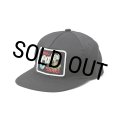 【30％OFF】CALEE/SNAKE LOGO WAPPEN CAP（BLACK）［ワッペンキャップ-25春夏］