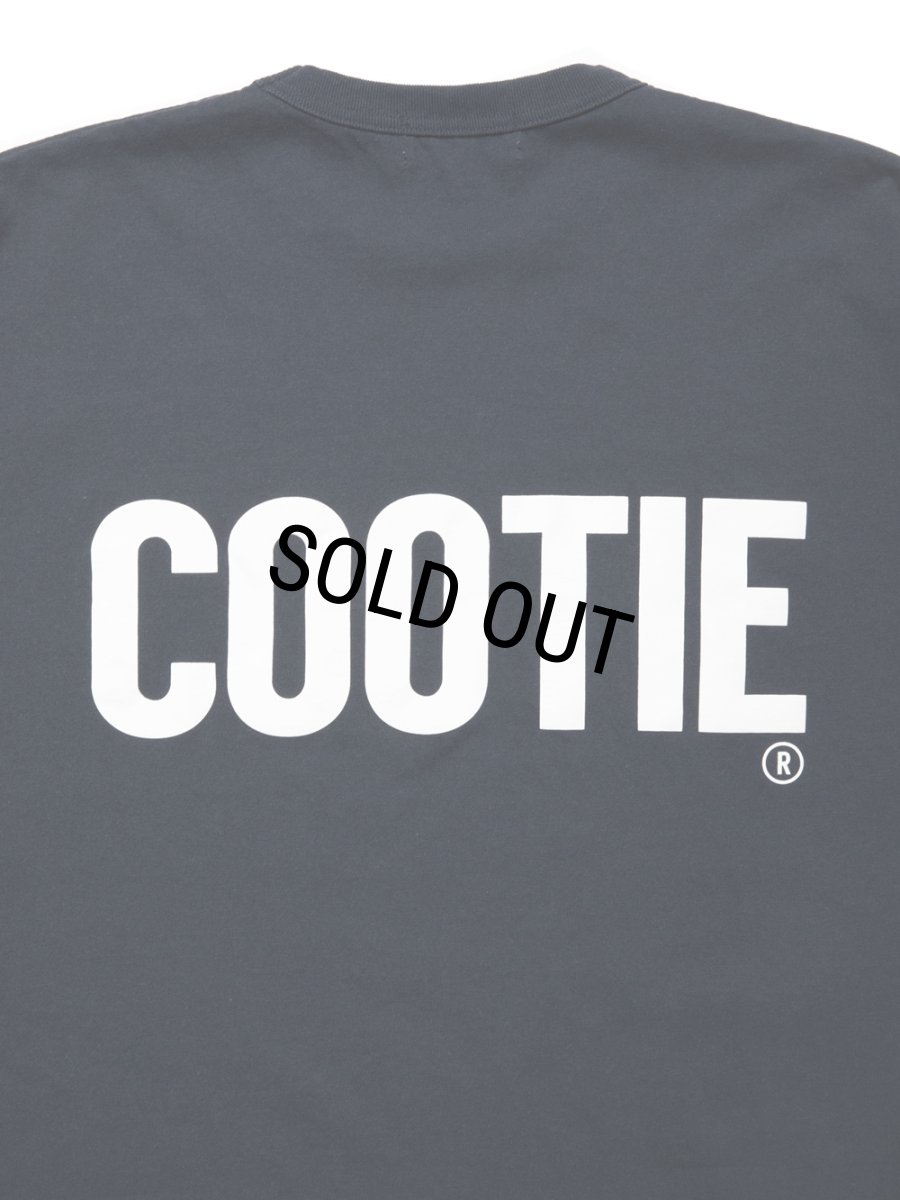 画像4: COOTIE PRODUCTIONS/AD Processing Oversized L/S Tee（Navy）［プリント長袖T-25春夏］ (4)
