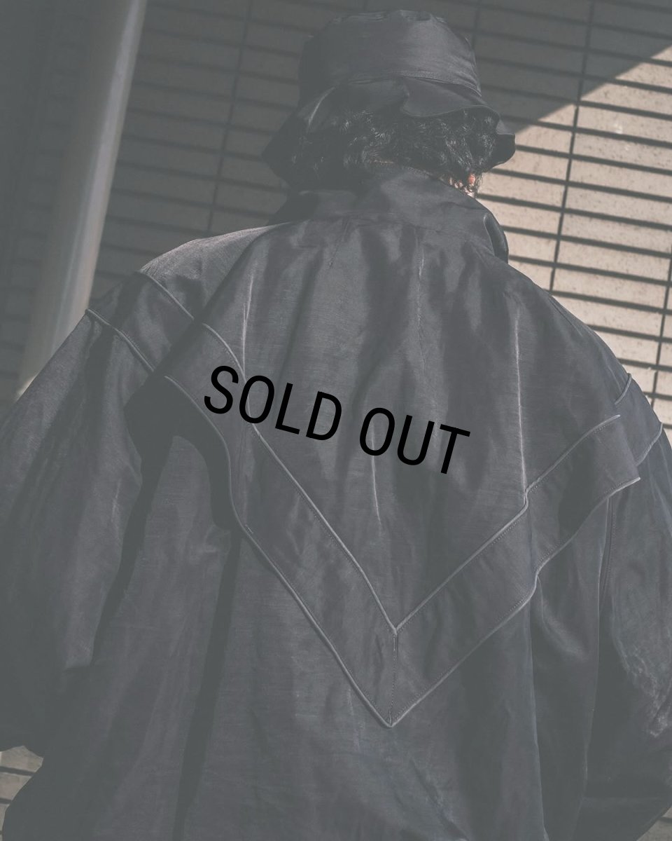 画像6: COOTIE PRODUCTIONS/N/L Weather Training Jacket（Black）［トレーニングJKT-25春夏］ (6)