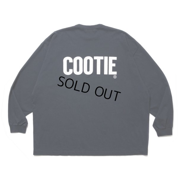 画像1: COOTIE PRODUCTIONS/AD Processing Oversized L/S Tee（Navy）［プリント長袖T-25春夏］