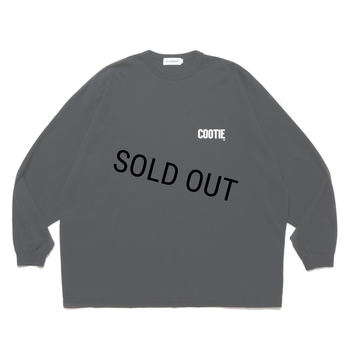 画像2: COOTIE PRODUCTIONS/AD Processing Oversized L/S Tee（Black）［プリント長袖T-25春夏］ (2)