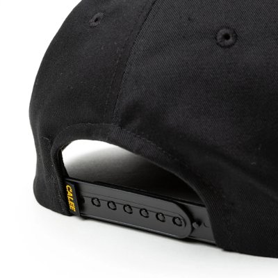 画像3: 【30％OFF】CALEE/SNAKE LOGO WAPPEN CAP（BLACK）［ワッペンキャップ-25春夏］