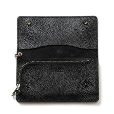 画像3: CALEE/STUDS LEATHER LONG WALLET（BLACK）［レザーロングウォレット-25春夏］ (3)