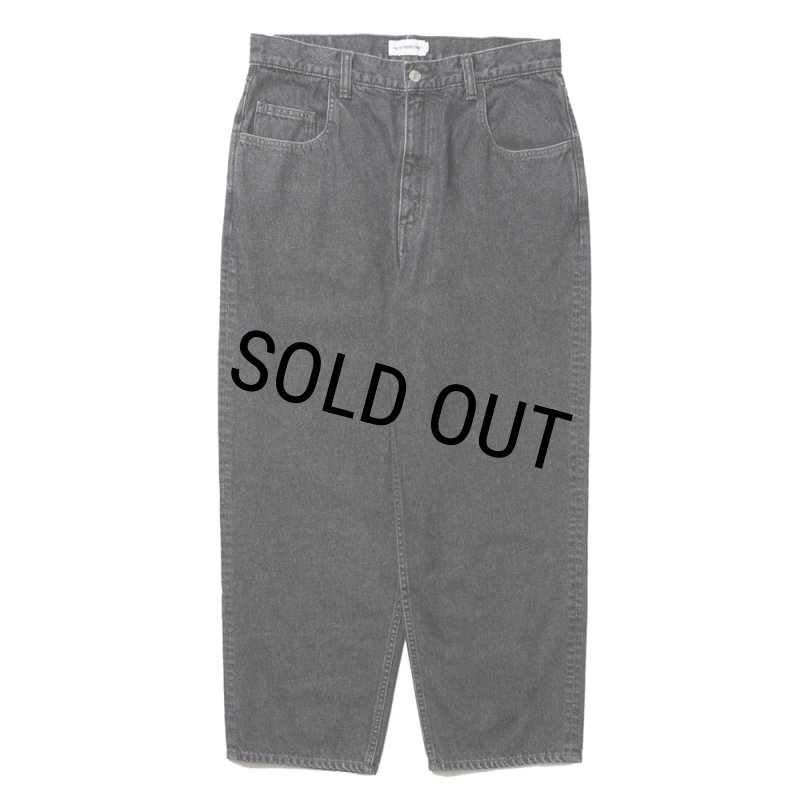 COOTIE PRODUCTIONS/5 Pocket Denim Baggy Pants（Black Fade