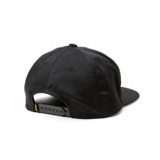 画像2: 【30％OFF】CALEE/SNAKE LOGO WAPPEN CAP（BLACK）［ワッペンキャップ-25春夏］ (2)