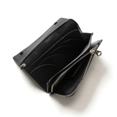 画像7: CALEE/STUDS LEATHER LONG WALLET（BLACK）［レザーロングウォレット-25春夏］ (7)