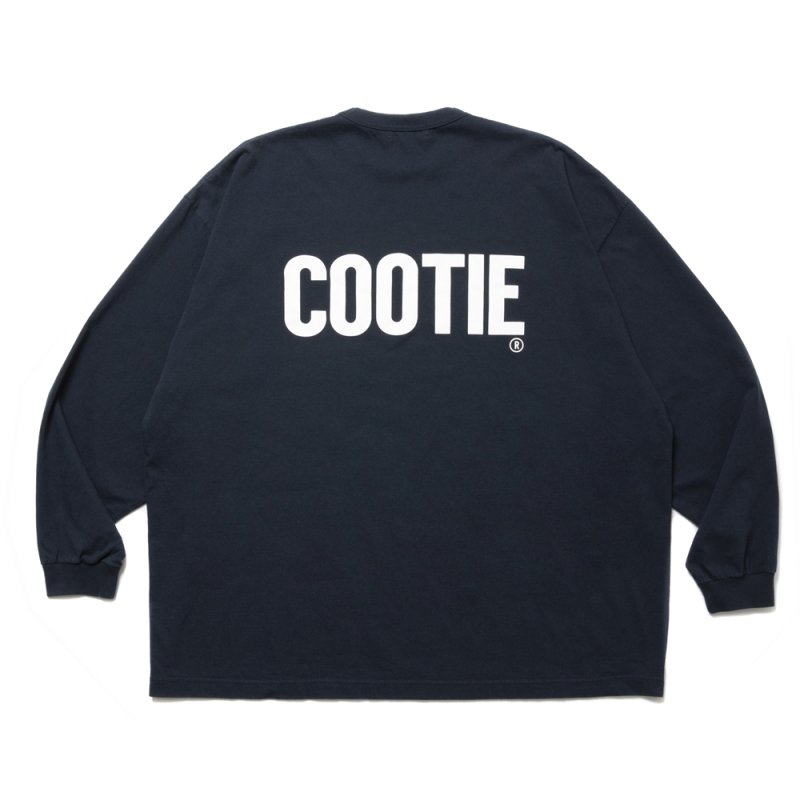 画像2: COOTIE PRODUCTIONS/AD Processing Oversized L/S Tee（Navy）［プリント長袖T-25春夏］