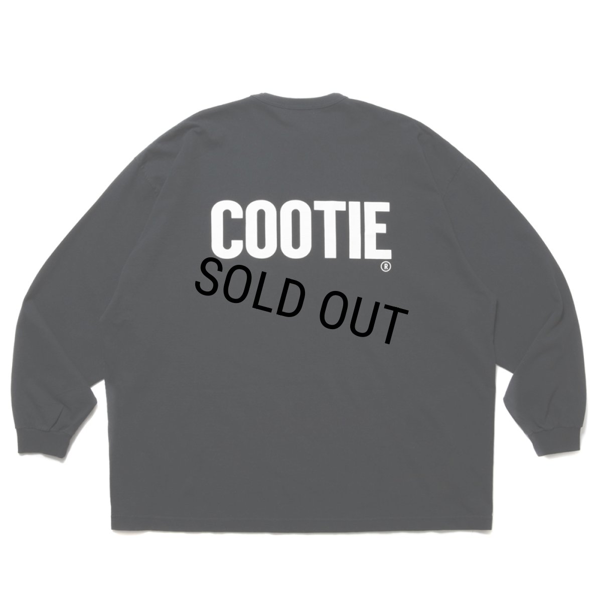 画像1: COOTIE PRODUCTIONS/AD Processing Oversized L/S Tee（Black）［プリント長袖T-25春夏］ (1)