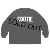 COOTIE PRODUCTIONS/AD Processing Oversized L/S Tee（Black）［プリント長袖T-25春夏］
