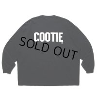 COOTIE PRODUCTIONS/AD Processing Oversized L/S Tee（Black）［プリント長袖T-25春夏］