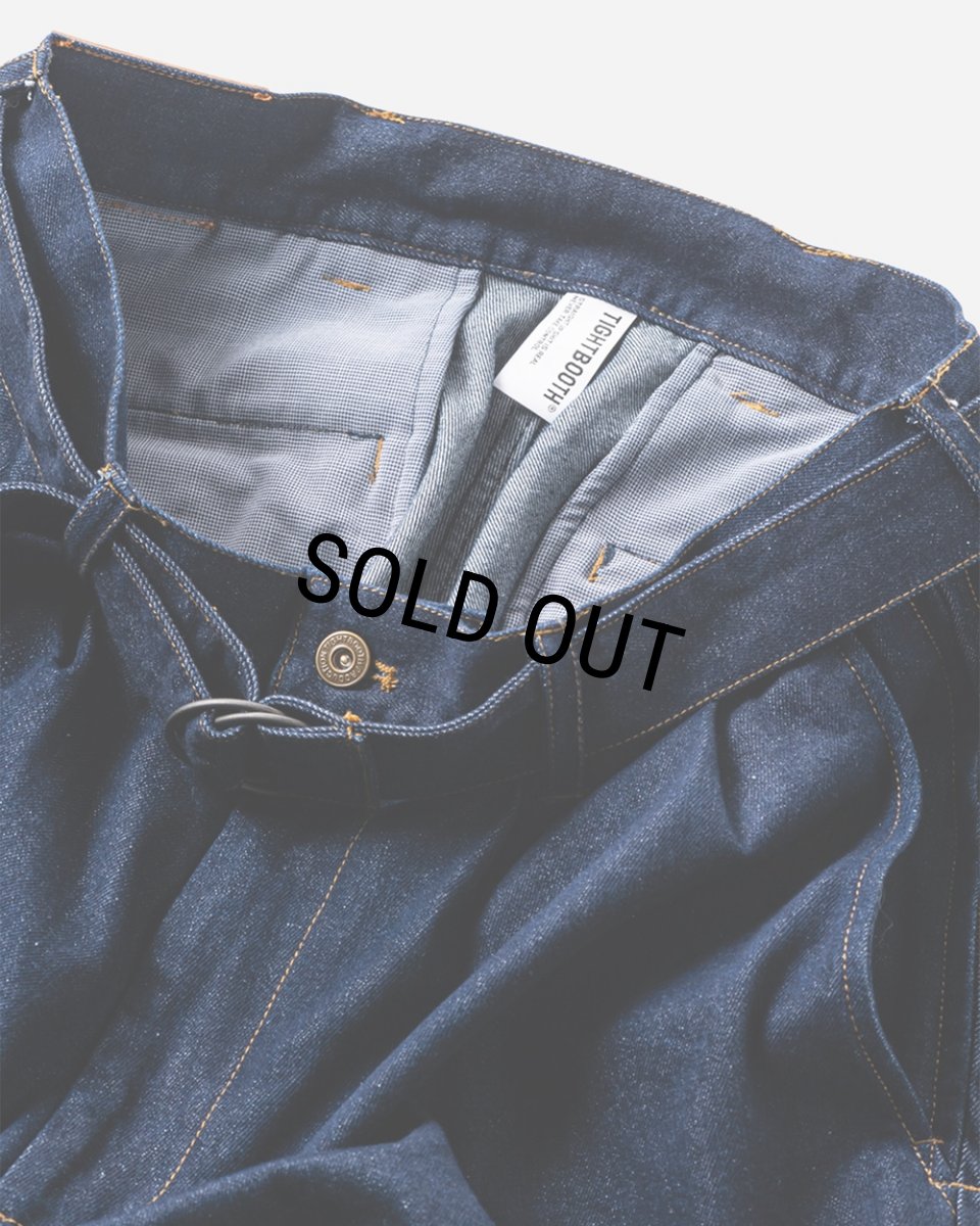 画像4: TIGHTBOOTH/DENIM BALLOON PANTS（Indigo）［デニムバルーンパンツ-25春夏］ (4)