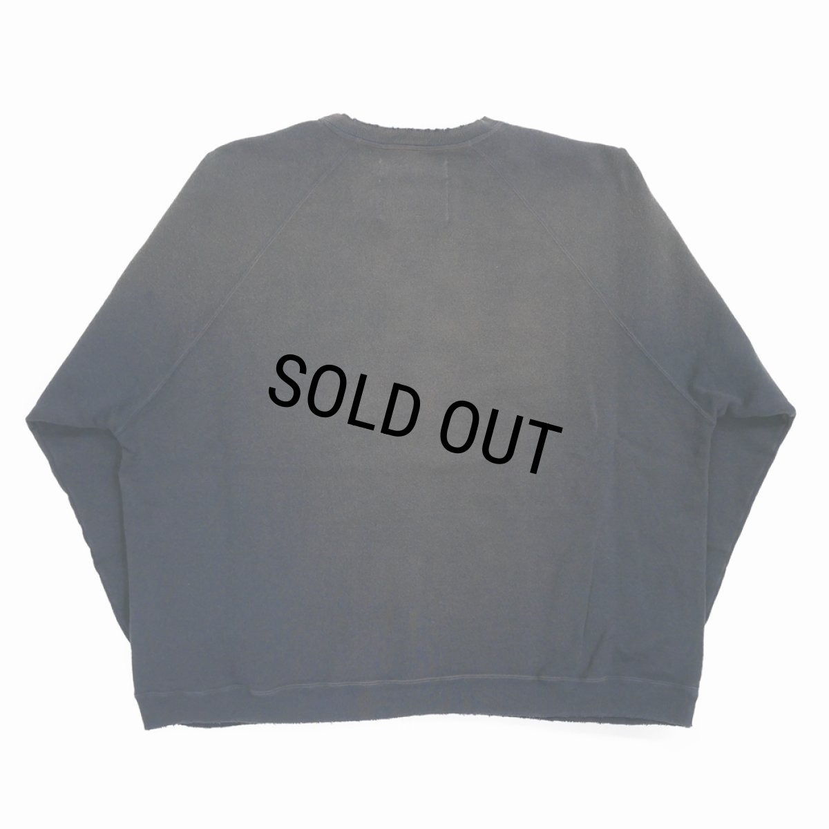 画像2: 【40％OFF】DAIRIKU/"Water-Proof" Vintage Sweater（Vintage Navy）［クルーネックスウェット-25春夏］ (2)