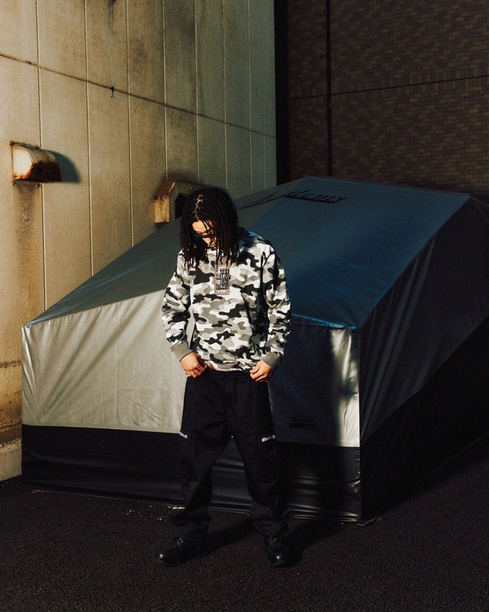 画像4: BlackEyePatch/HWC CAMO L/S TEE(WHITE CAMO) (4)